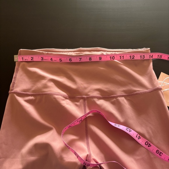 Kittenish Dusty Rose Pink Leggings-Size L - Picture 6 of 8